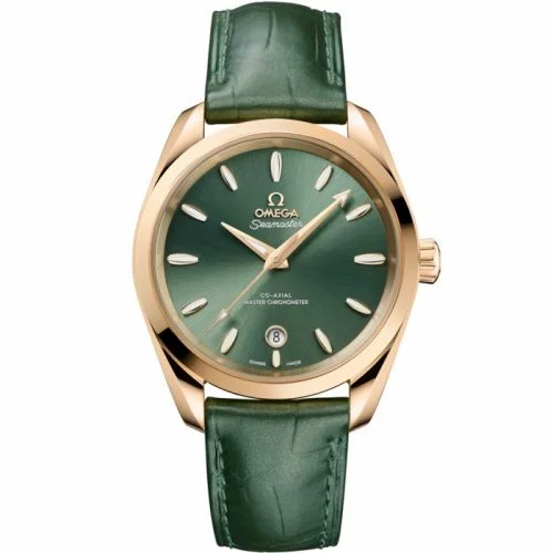 Omega Seamaster Aqua Terra 150M Shades Master Chronometer 38 Moonshine Gold / Green 220.53.38.20.10.001 (22053382010001)